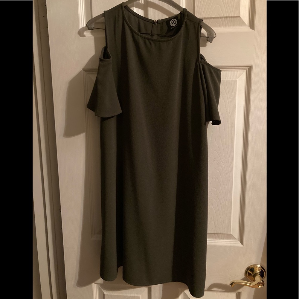Olive green Babeau dress